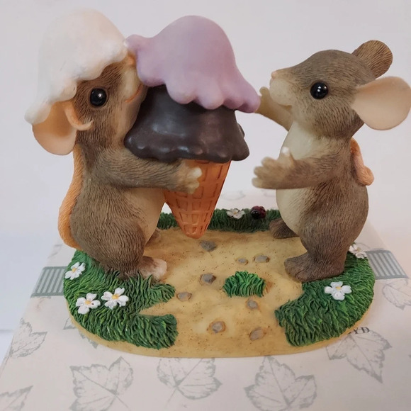 Fitz and Floyd Charming Tails Triple Delight - In Original Box - Picture 2 of 9